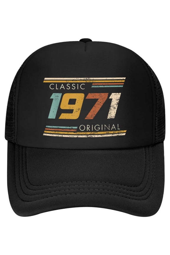 Classic 1971 Original Vintage Birthday Est 1971 Edition Baseball Cap