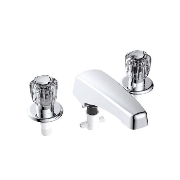Classic 2-Handle Chrome Tub Faucet