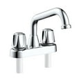thumbnail image 1 of Classic 2 Handle Utility Faucet, Chrome Metal & Plastic, 1 of 1
