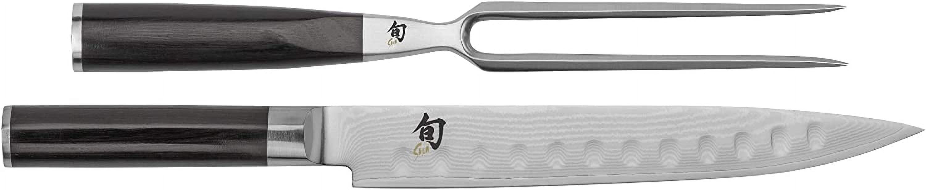 Classic 2 Piece Carving Set, Includes 9" Classic Hollow Ground Slicing