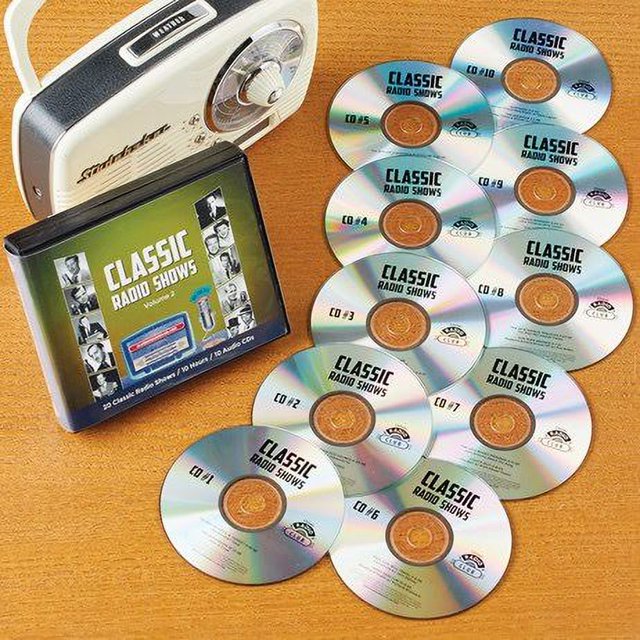 Classic 20-Program Radio Shows CD Sets - Volume 2