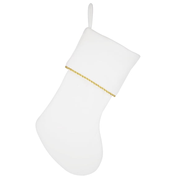 Classic 20 inch Velvet Christmas Stockings, Christmas Decor Soft Velvet Stockings for Christmas Fireplace Decorations