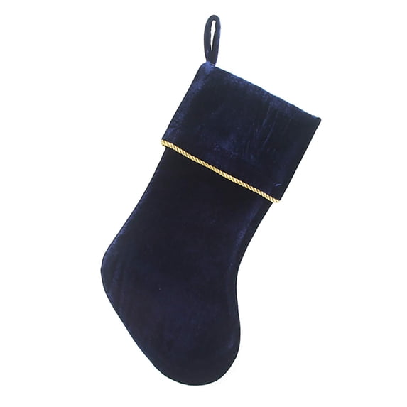 Classic 20 inch Velvet Christmas Stockings, Christmas Decor Soft Velvet Stockings for Christmas Fireplace Decorations