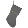thumbnail image 1 of Classic 20 inch Velvet Christmas Stockings, Christmas Decor Soft Velvet Stockings for Christmas Fireplace Decorations, 1 of 4