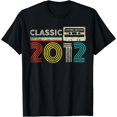 thumbnail image 1 of Classic 2012 Retro Birthday Idea 2012 Cassette Tape Vintage T-Shirt mens t shirt，black，women，funny，misfits，men，journey, 1 of 4