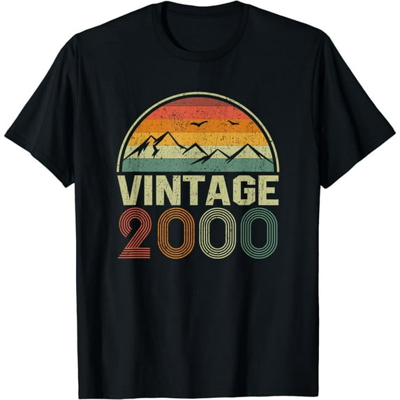Classic 24th Birthday Gift Idea Vintage 2000 T-Shirt