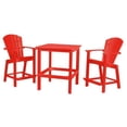 thumbnail image 1 of Classic 38” High Dining Table w/2 (26”High) Dining Chairs, 1 of 21