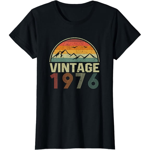 Classic 47th Birthday Gift Idea Vintage 1976 T-Shirt