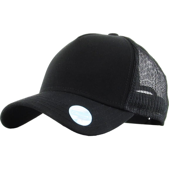 Classic 5 Panel Mesh Cotton Twill Trucker Cap Adjustable Snapaback Hat