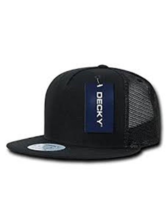 Classic 5 Panel With Rope - Black