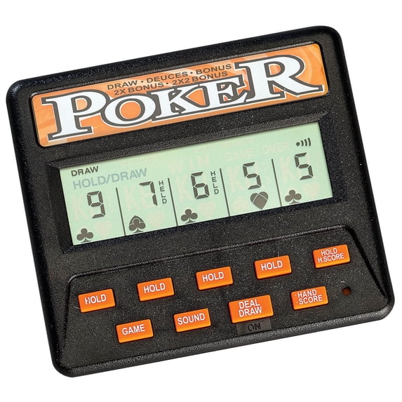 Classic 5-in-1 Poker Electronic Games