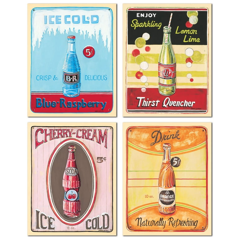 Cream soda ポスター クリームソーダ / ロカビリー〖A4サイズ写真ポスターフレーム付き2点