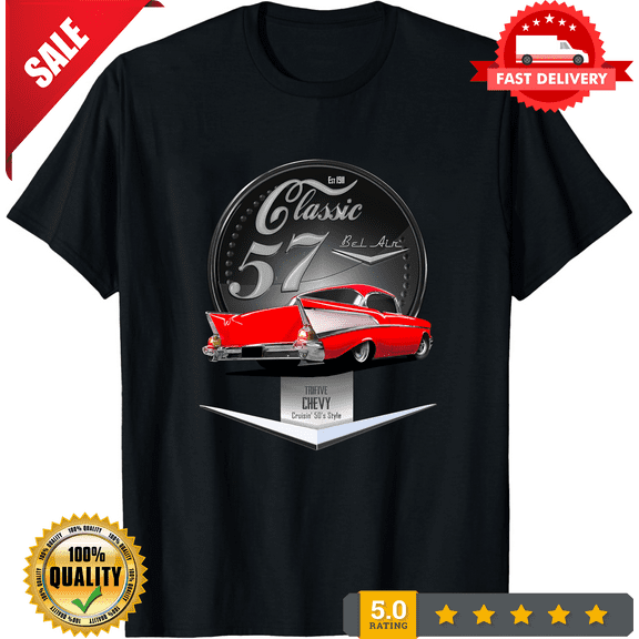 Classic 57 CHEVY T-SHIRT, ULTRA LIMITED-TH68354