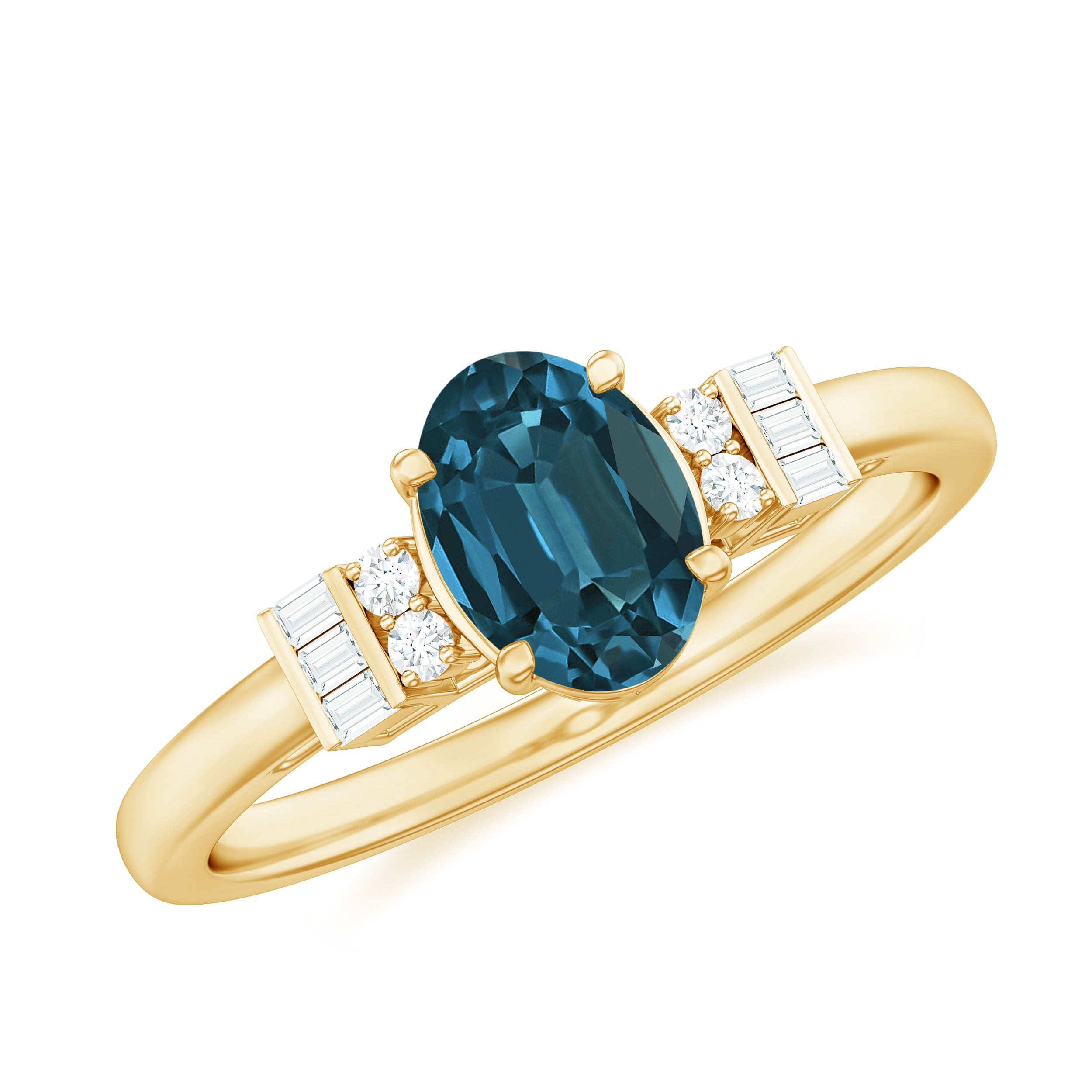 Peishang Brand 925 Sterling Silver Natural Stone Blue Topaz Ring Gold  Plated Cubic Zirconia Women Ladies Rings Jewelry Custom - China Jewelry and  Ring price | Made-in-China.com