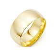thumbnail image 1 of Classic 5mm Gold Plated Wedding Band for Women and Men, Ring Sizes 5 to 12, 1 of 3