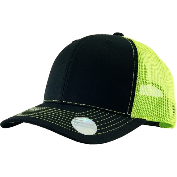 Classic 6 Panel Mesh Cotton Twill Trucker Cap Adjustable Snapaback Hat