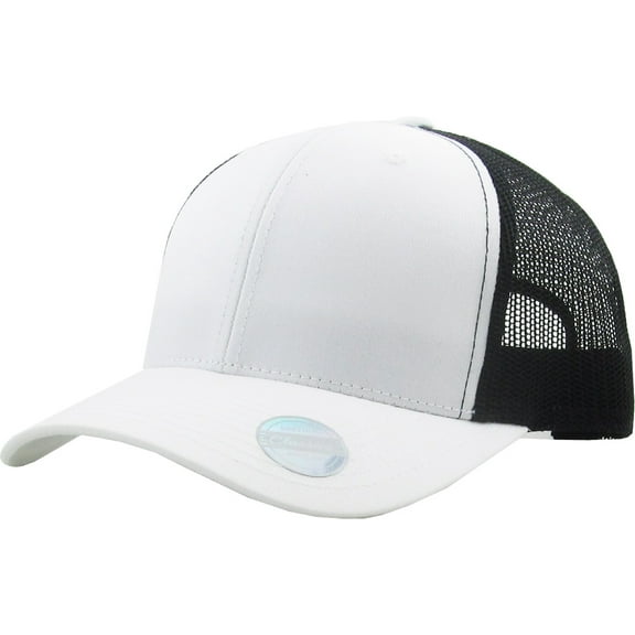 Classic 6 Panel Mesh Cotton Twill Trucker Cap Adjustable Snapaback Hat