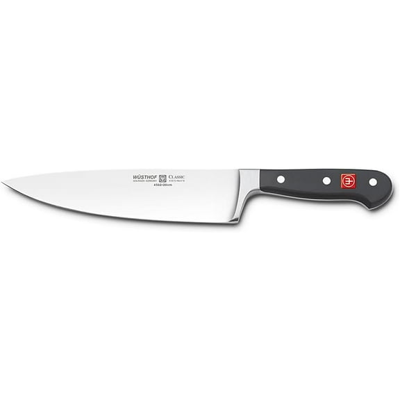Classic 8 Inch Chefs Knife,Black,8-Inch