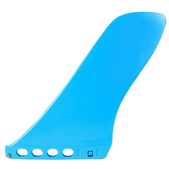 Classic 9.25 Inch Longboard Surf Fin, Fiberglass Single Center Fin With No Screw Locking System For Stability And Safety, Fit For Standard Surfboards(blue)