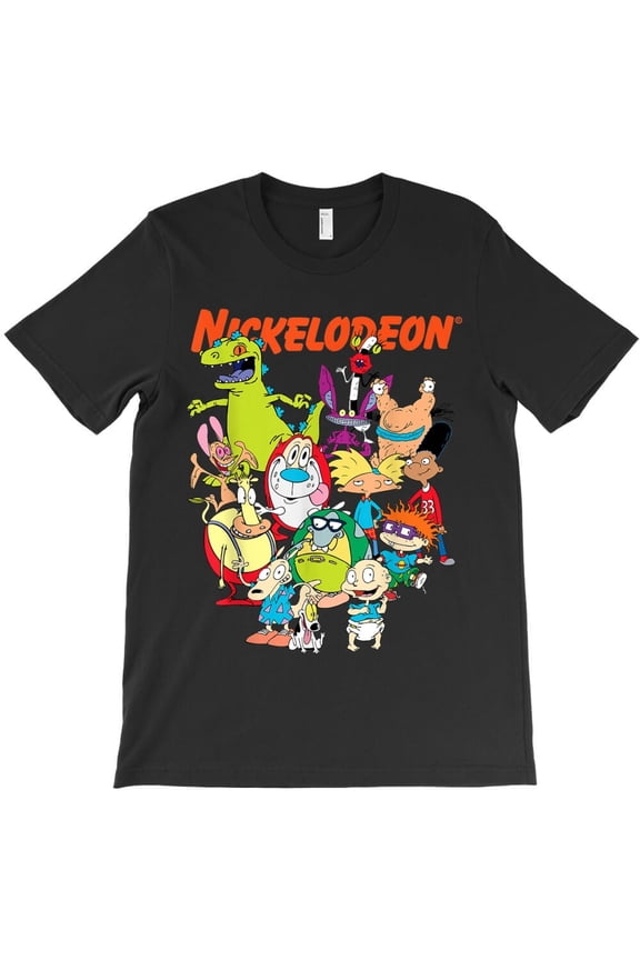 Classic 90s Cartoon Characters Funny Graphic H9158 T-Shirt, for Men and Women, Up to Size 5XL