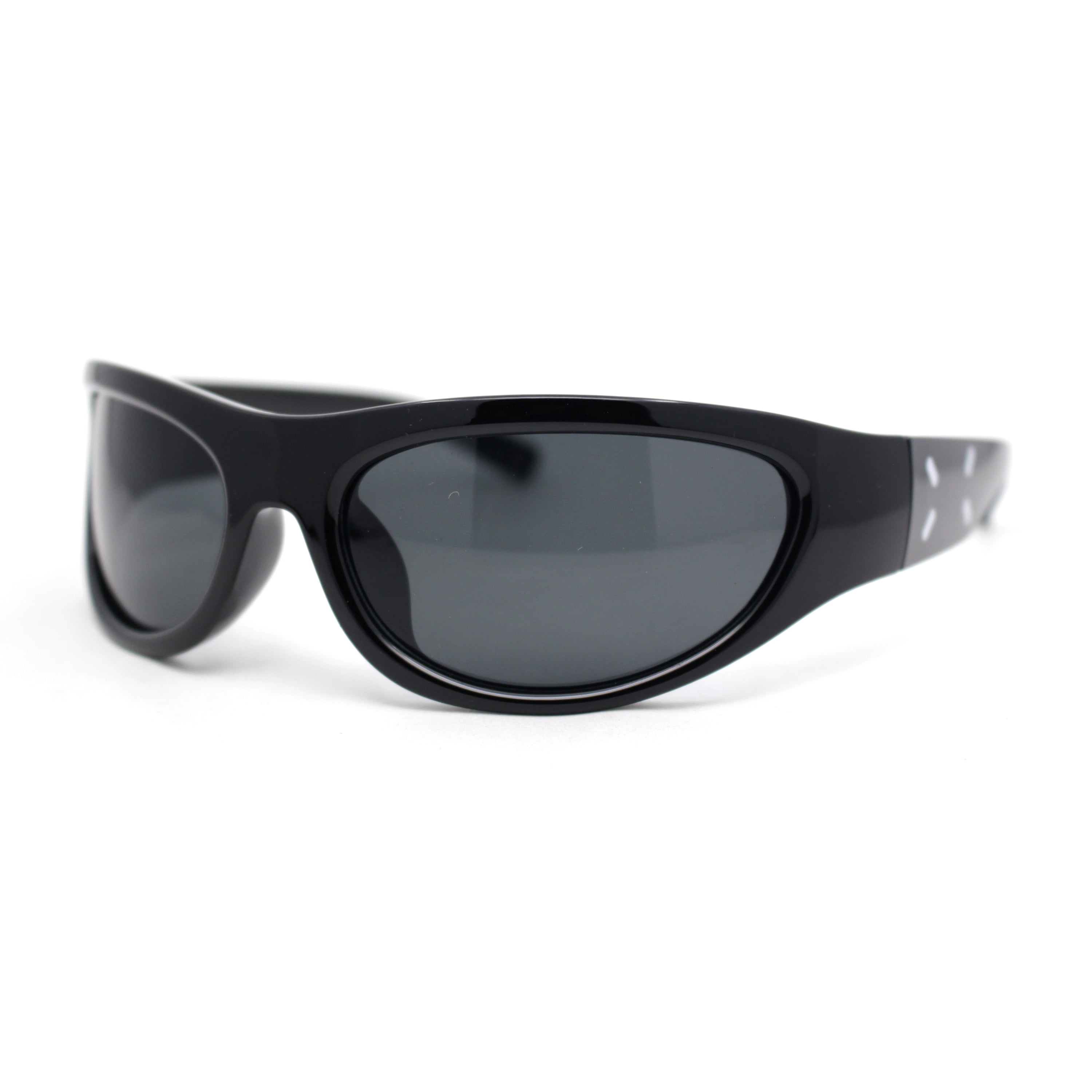 Sunglasses Women Black Polarized Oval Big 90s Eye Protection Sunglasses New VANLINKER 90s Sunglasses for Women Men, Retro Oval  main image 4