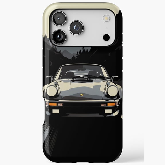 Classic 911 Turbo Sports Car iPhone Case 17 to 11 Pro Max
