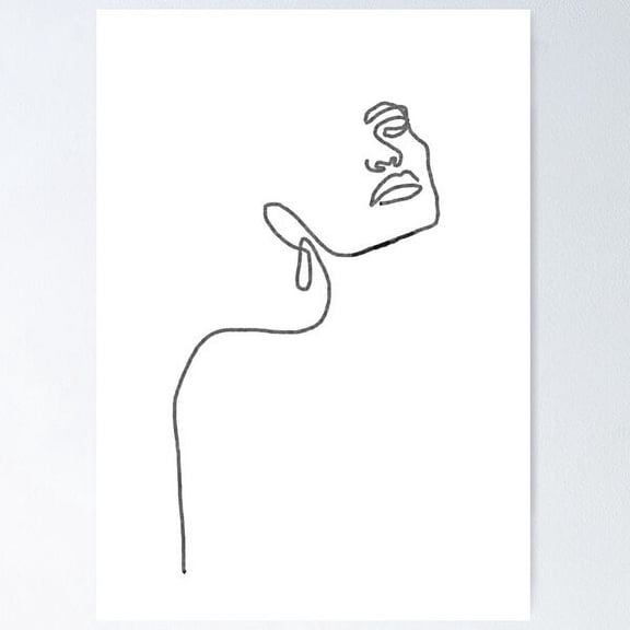 Classic Abstract Object Poster Wall Art, Modern Wall Decor For Living Room Bedroom, 8x12 UNFRAMED