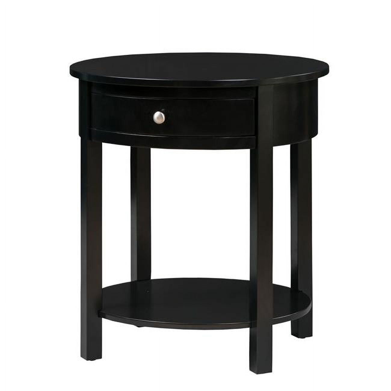Classic Accents Cypress End Table, Black 27 x 20 x 24 in.