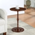 thumbnail image 1 of Convenience Concepts Classic Accents Sanibel Beach Spindle Table, Espresso, 1 of 7