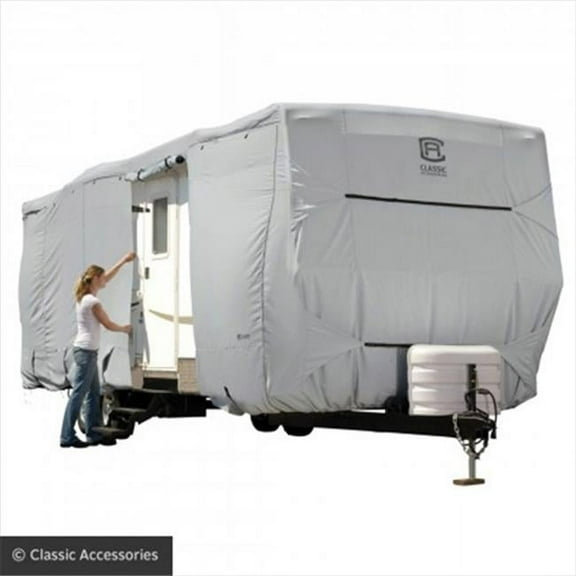 Classic Accessories 135151001 RV PermaPRO Travel Trailer Cover - 20 - 22 Ft.