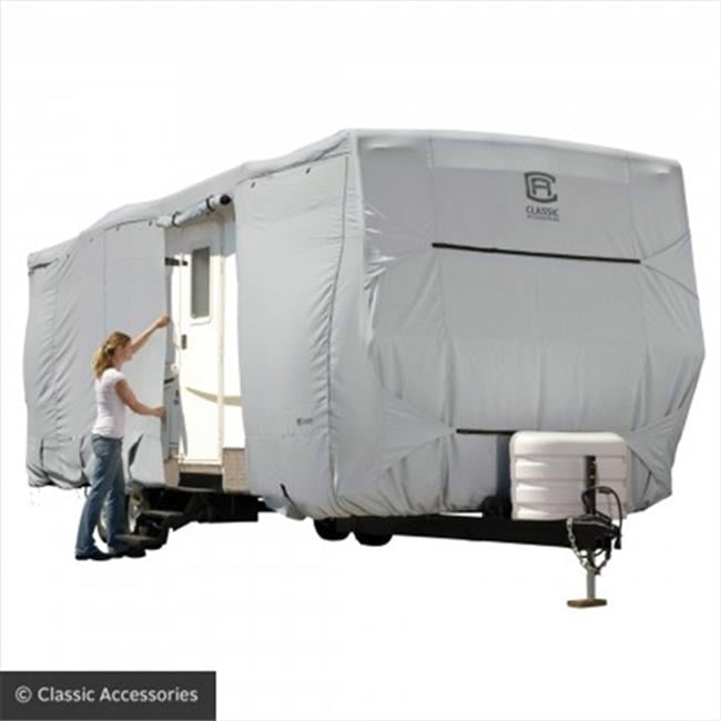 Classic Accessories 137171001 RV PermaPRO Travel Trailer Cover - 24 - 27 Ft.