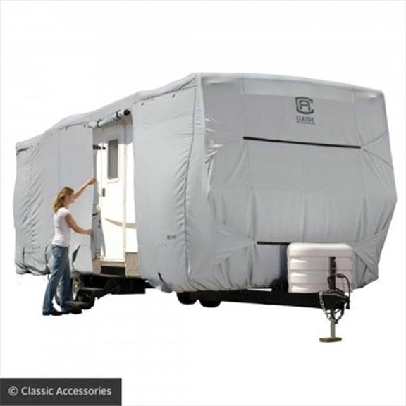 Classic Accessories 137171001 RV PermaPRO Travel Trailer Cover - 24 - 27 Ft.