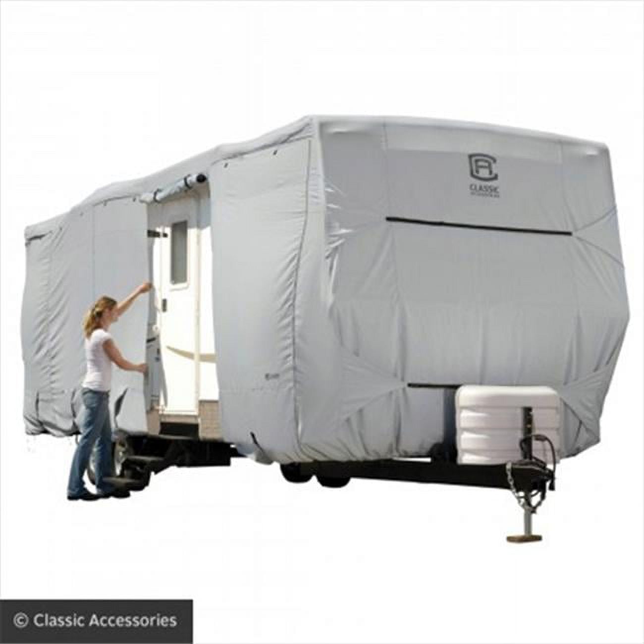Classic Accessories 138181001 RV Permapro Travel Trailer Cover - 27 - 30 Ft.