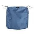 thumbnail image 1 of Classic Accessories  18 x 18 x 2 in. Ravenna Thick Outdoor Chair Seat Cushion Cover, Empire Blue, 1 of 12