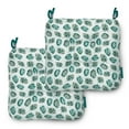 thumbnail image 1 of Classic Accessories Vera Bradley by   Water-Resistant Patio Chair Cushions, 19 x 19 x 5 Inch, 2 Pack, Seawater Palm, 1 of 6