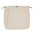 thumbnail image 1 of Classic Accessories 21"x19"x3" Beige Patio Cushion Slipcover, Montlake, 1 of 17