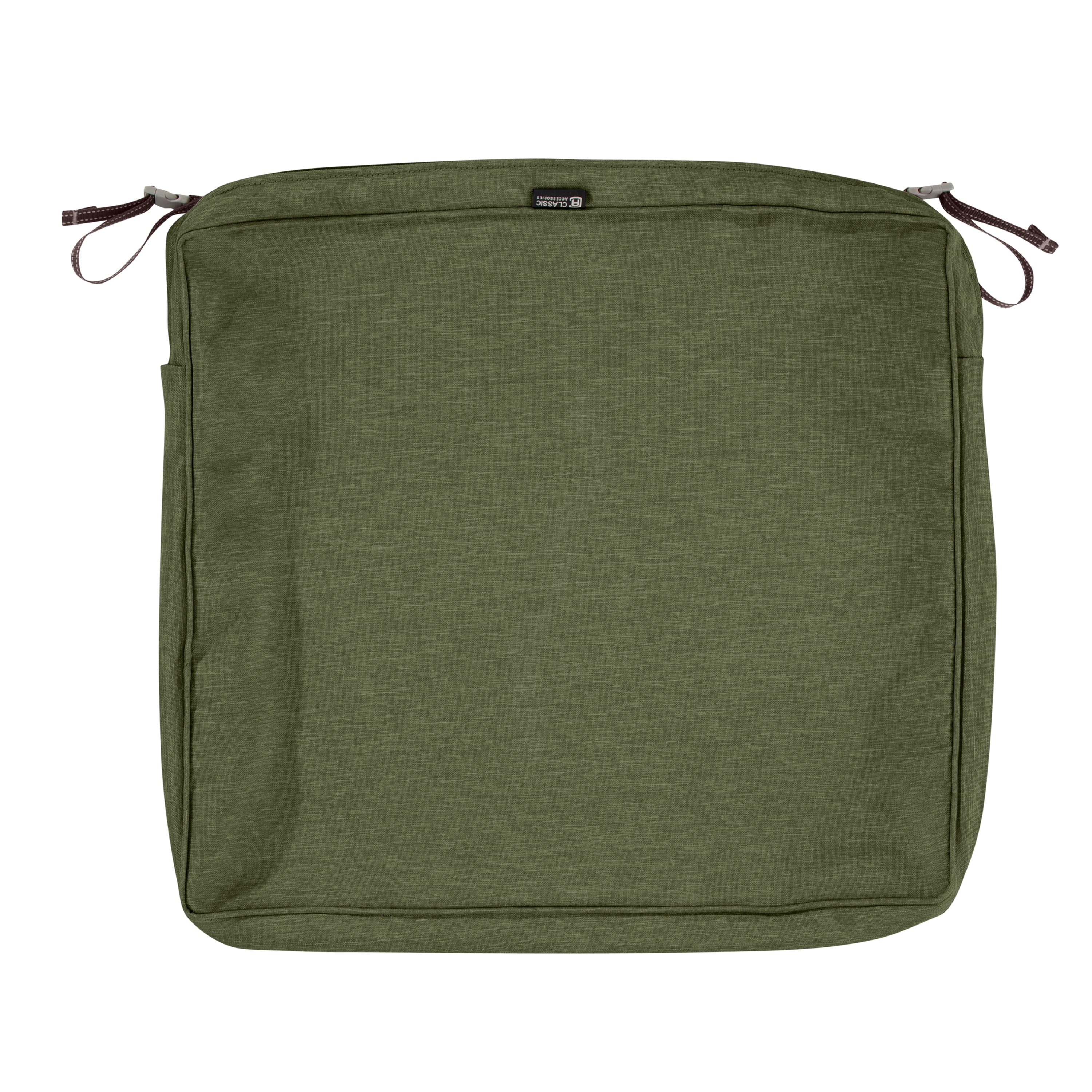 Heather Fern Green Water-Resistant Outdoor Cushion Cover