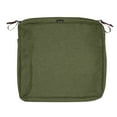 thumbnail image 1 of Classic Accessories 21"x19"x3" Green Patio Cushion Slipcover, Montlake, 1 of 14