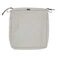 thumbnail image 1 of Classic Accessories 21"x21"x3" Grey Patio Cushion Slipcover, Montlake, 1 of 14