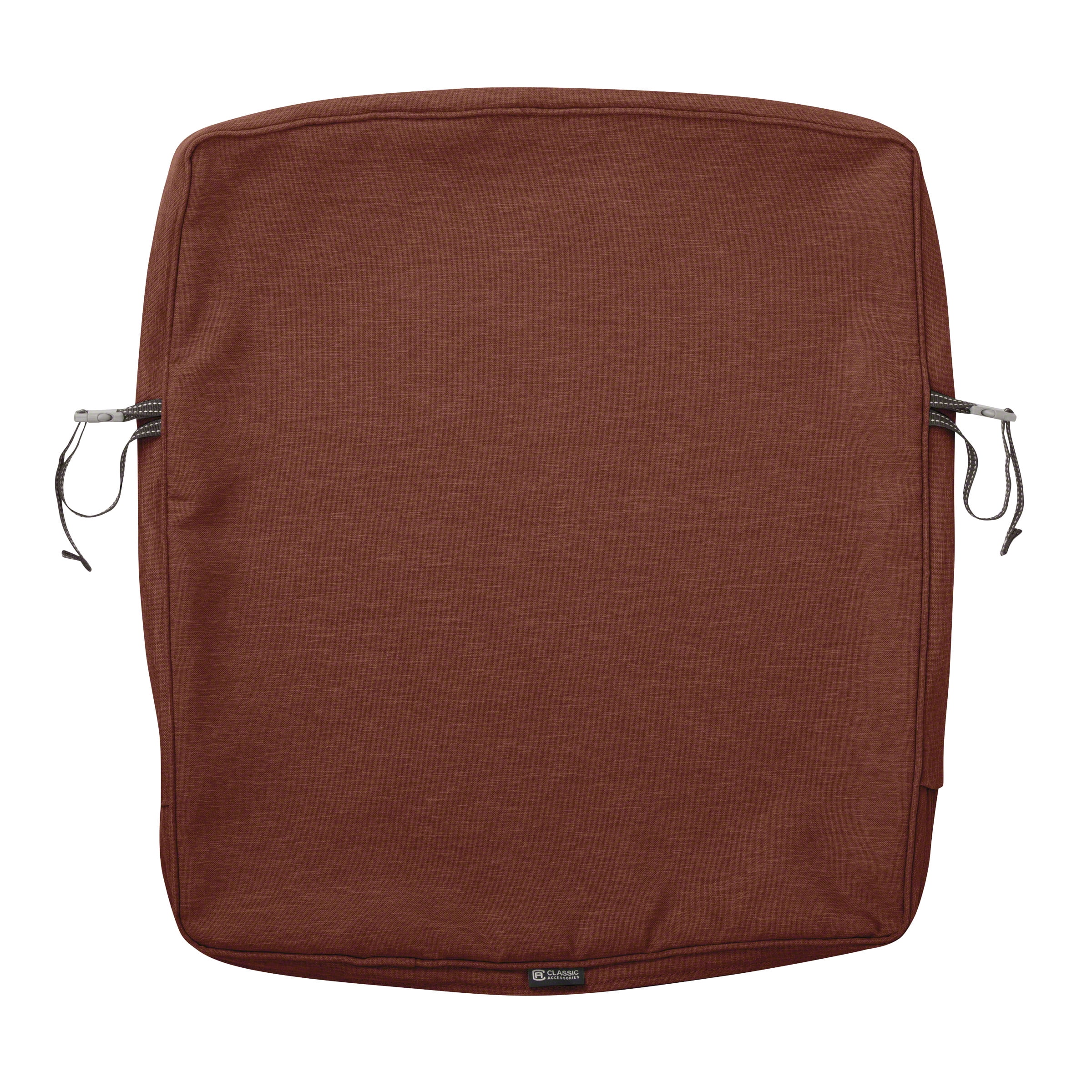 Heather Henna Red Weather-Resistant Patio Cushion Slipcover