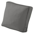 thumbnail image 1 of Classic Accessories  25 x 15 x 4 in. Montlake Outdoor Lounge Chair & Loveseat Back Cushion, Light Charcoal, 1 of 14