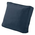thumbnail image 1 of Classic Accessories Montlake FadeSafe 4" x 25" Heather Indigo Square Lounge Chair Outdoor Seating Cushion with Zipper, 1 of 14