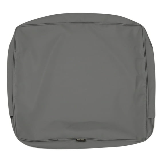 Classic Accessories 25x18x4 Charcoal Patio Cushion Slipcover, Montlake