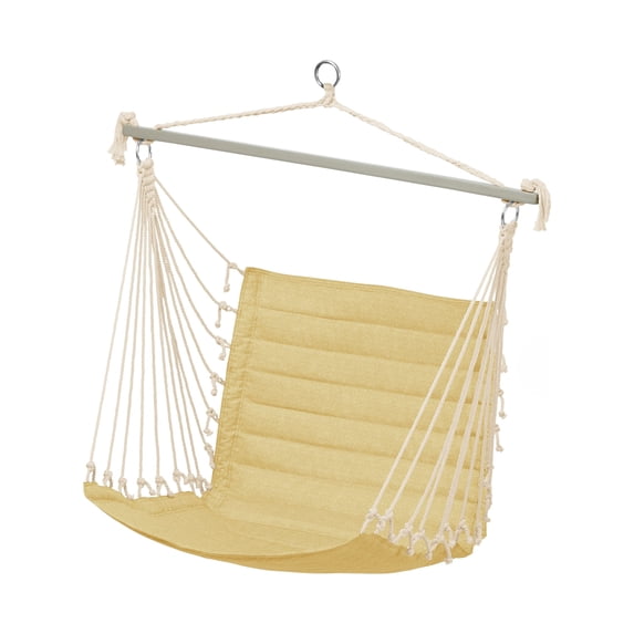 Classic Accessories Duck Covers Weekend Quilted Hammock Chair, 27 x 49 x 39.5 Inch, Straw