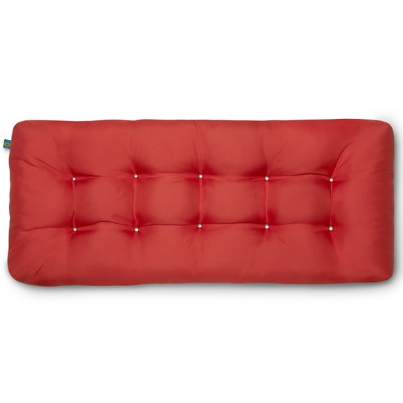 Classic Accessories Duck Covers Water-Resistant Indoor/Outdoor Bench Cushion 48"W x 18"D x 5"Thick Tang Thang