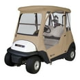 thumbnail image 1 of Classic Accessories Fairway 2-Person Club Car Precedent Golf Cart Cover and Enclosure - Sand, 1 of 8