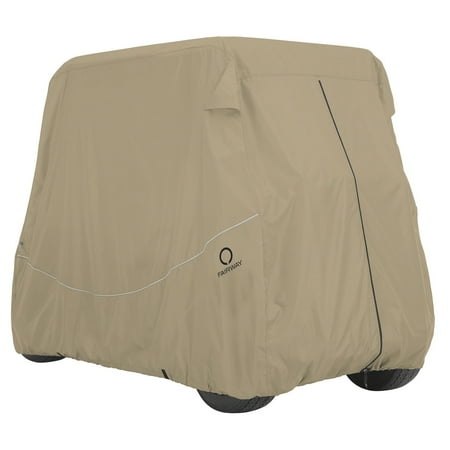 Classic Accessories Fairway Quick-Fit Golf Cart Cover, Multiple Sizes & Colors