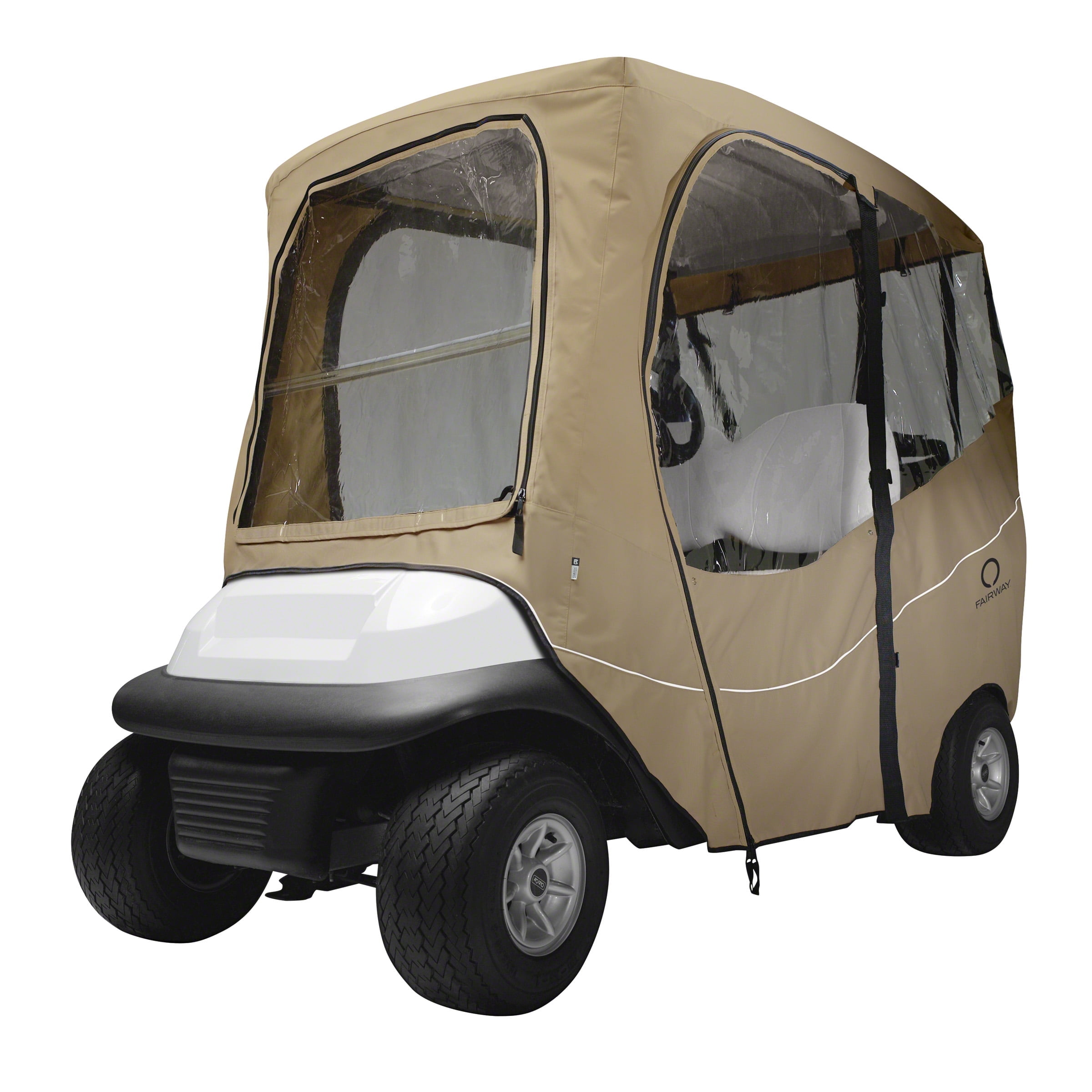 Classic Accessories Fairway Short Roof 2-Person Deluxe Golf