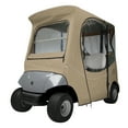 thumbnail image 1 of Classic Accessories Fairway Short Roof The Drive by Yamaha FadeSafe Golf Cart Enclosure - Khaki, 1 of 17