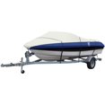 thumbnail image 1 of Classic Accessories Lunex RS-2 Heavy Duty Boat Cover with Support Pole, Fits Boats 22' - 24' L x 116" W, Trailerable Boat Cover with All-Weather Ripstop Fabric Panels, Model F, 1 of 3